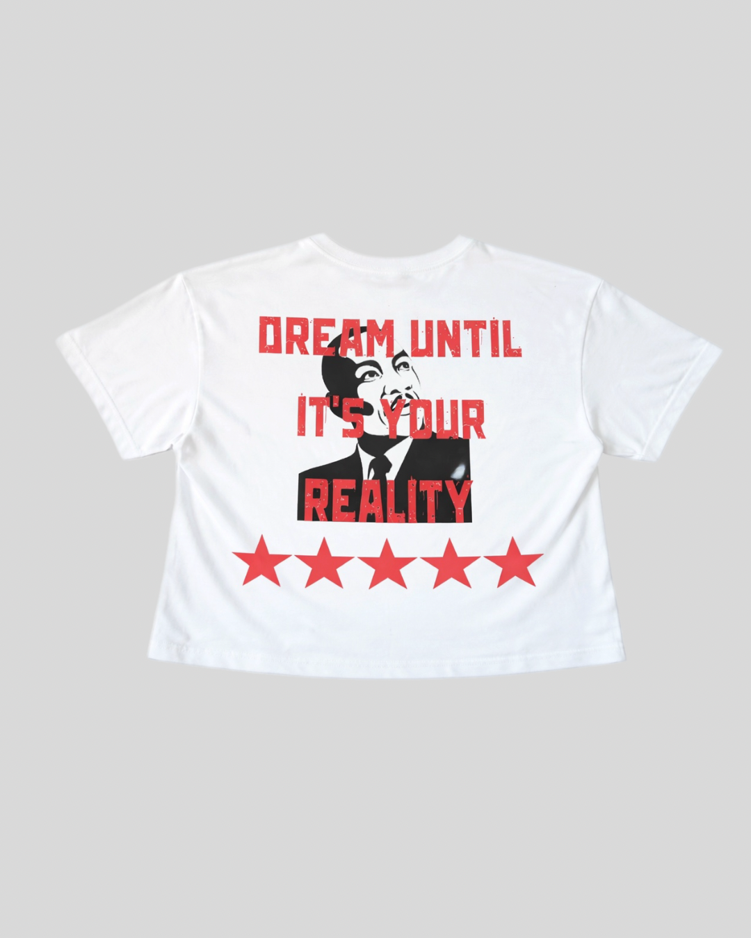 “Dream Bigger” Cropped Tee