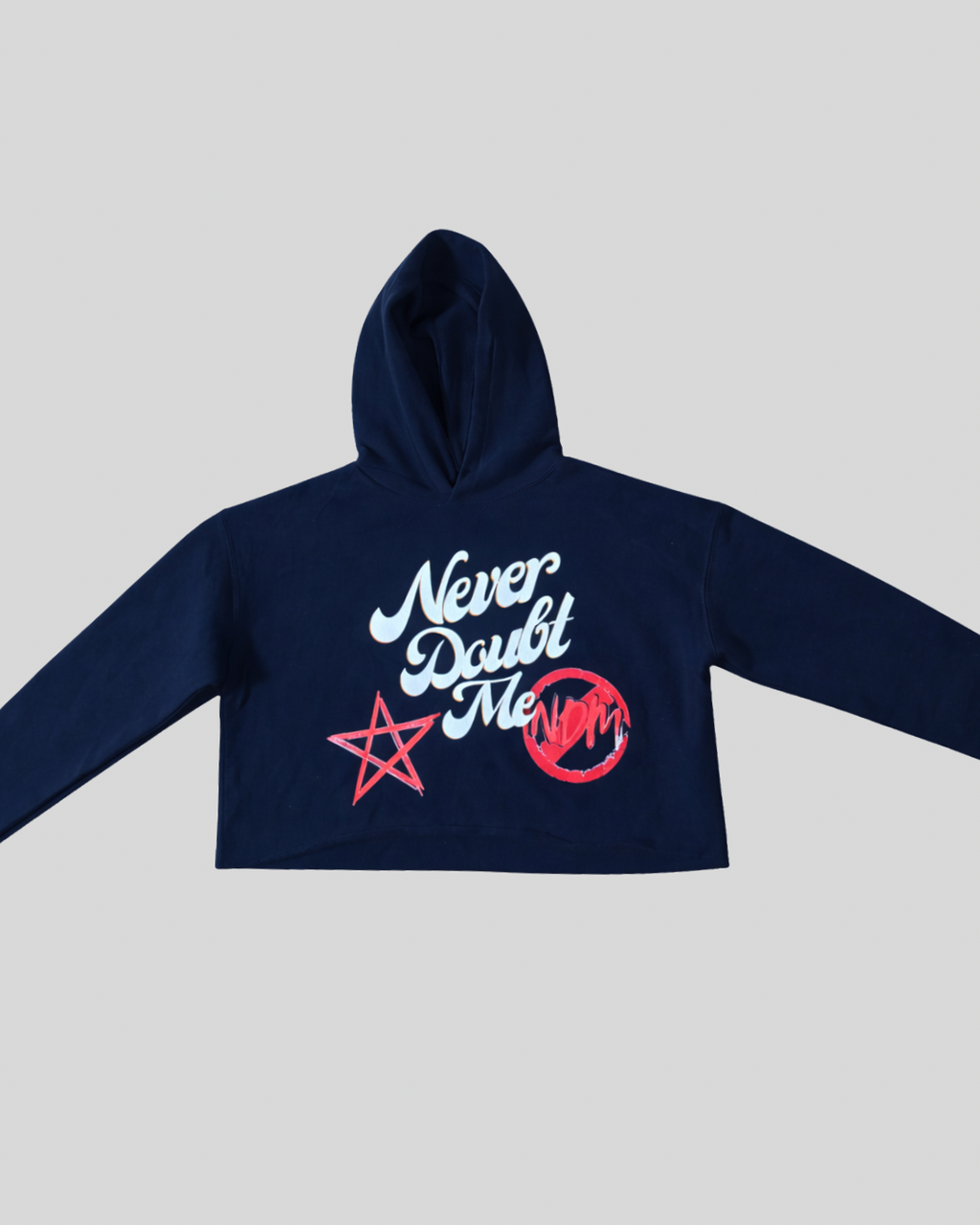 “Dream Bigger” Cropped Hoodie